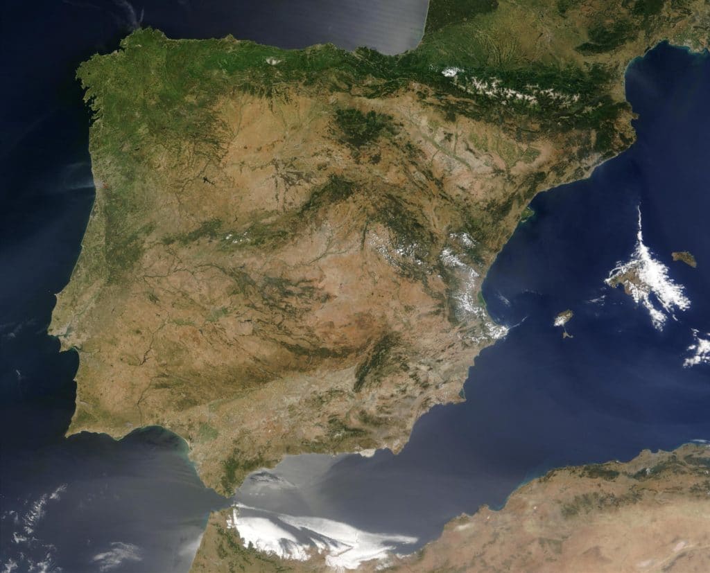 Vista aérea España